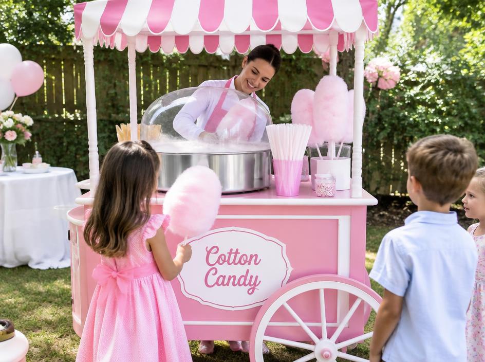 Barraquinha de Algodão Doce